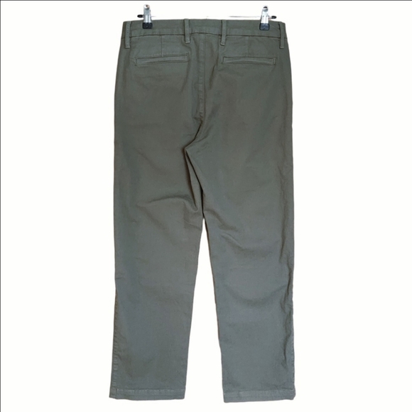 AMERICAN GIANT WOMEN'S SAWBUCK CHINO IN MOSS SIZE 8 LIKE NEW! MADE IN USA - Picture 5 of 10